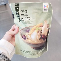 목우촌 생생녹두삼계탕 1 000g x 1개, 아이스박스포장