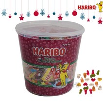 하리보 크리스마스젤리 980g 하리보젤리 크리스마스 파티젤리, 상세페이지 참조