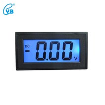 YB5135D 3 1/2 DC 전압계 선 LCD 디지털 12V 02V/20V/100V/200V/300V/500V ICL7106 35 볼트 패널 미터, 02 Full-closed_02 DC0-2V