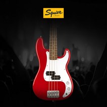 스콰이어 베이스기타 MINI PRECISION BASS 어린이 성인 입문 연습용 풀패키지, DAKOTA RED