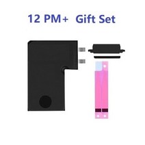 핸드폰 배터리 교체 2pcs5pcs hiseecon oem 원래 배터리 셀 no flex for iphone 13 pro 12 11 xr xs max 미니 jc 태그 도구 부품, 오후 12시 5개