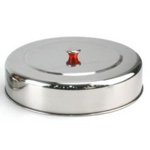 KO 키친쿡 스테인레스 만두 찜솥 - 찜기 ~ 스텐 채반 찜 식당용 통 대왕 조개찜, 01. 스텐만두뚜껑 / 소소 24.5cm 1인-왕만두용