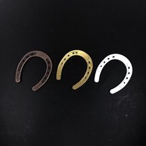 말발굽 소품 편자 1P 인테리어 풍수지리 집들이 개업 선물 행운 장식 금전운 번창 재물 액막이, A_청동