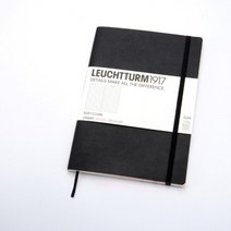 로이텀 미디엄노트 (블랙-소프트커버) Ruled(유선)