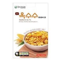 두레생협 국산 옥수수 구운 씨리얼 시리얼 푸레이크 300g, 본상품선택, □억물상상품선택□
