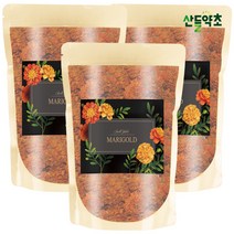 [할인행사]제주산 메리골드 100g 마리골드 금송화 금잔화 허브차 꽃차, 국산 메리골드(orange) 100gx3팩