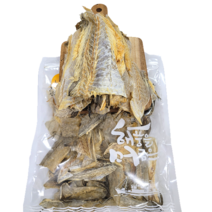 명태껍질 황태껍질 가정 식당용 북어머리 100g, 머리(1kg), 1개