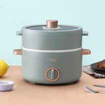 전기멀티쿠커 라면포트 찜기 가정용 전기 요리 다기능 기숙사 휴대용 미니냄비, 16.B Double layers - UK