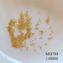 네일파츠 네일스톤약. 100 개/가방 금속 스터드 라운드 미니 네일 아트 메탈 3D Charms, 02 MD784