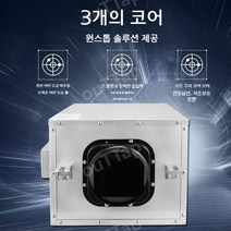 열회수환기장치 전열 교환기 아파트 환기 환기구 통풍, 100D-2P 380 풍량