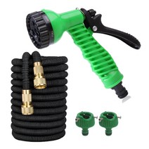 핑크아울 초강력 베란다 정원 분사기 매직호스 세트, 22.5m