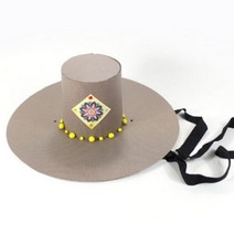 [바보사랑] 전통갓-양반 갓 만들기 세트 꾸미기, 상세 설명 참조, 1개, 상세 설명 참조