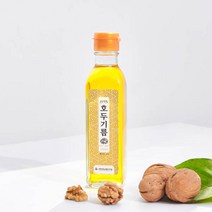 자연선물 올가담 호두기름 180ml 니아신 단백질 베타카로틴 국산 영동 호두 100% 전통방식 저온 압착 식물성 오일 환절기 목건강 관리 안전한 먹거리, 1개