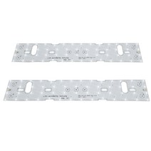 삼성칩 LED모듈 방 거실 주방 욕실 화장실 효율 좋은 LED S6 S4 3528 가정용 쉬운설치 자석증정 국산조명 플리커프리 DIY 설치 교체 고장 수리, 5.S4거실2등세트[580X97mmX2장주광색], 1세트