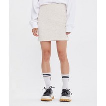 ROMANTIC CROWN 블랜딩 니트 스커트_오트밀 BLENDING KNIT SKIRT_OATMEAL