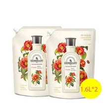 허브마리 섬유유연제 카멜리아 힐 리필, 2개, 3.2L