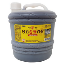 마산명산 몽고 오리지널 송표간장, 4.5L, 3개