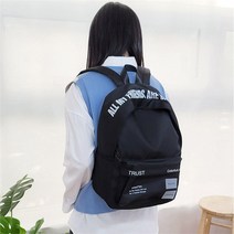 다잇템 남자 백팩 필기체 경량 여자 라이트 가방 (9741852)
