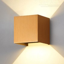 LED 사각 빔 실내 인테리어 벽등 조명, 화이트