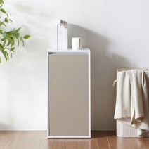 인투 사무실 탕비실 다용도 수납장 400, 모카그레이 (DD10098)