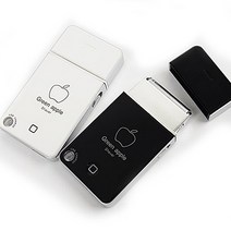 휴대용 USB 충전식 면도기 전기 식면도기, USB면도기(블랙)