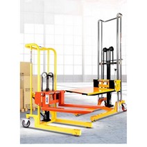 수직 지게차 자동 팔레트 적재 파렛트 트럭 전동 하역, 일반 200KG-0.85m 직선휠