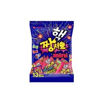 롯데 핵짱셔요 미니 벌크 195g 젤리 탕비실 어린이집 사무실간식 주전부리, 1개
