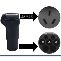 전기 오토바이 변환 소켓 완속 5핀 200V 7핀 와코 이군젠더, 16A
