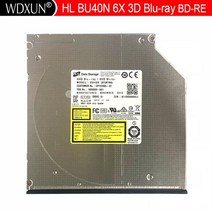 씨디롬 CD롬 외장 DVD ODD 노트북 CD 리더기 hl bu40n bu50n 4k 울트라 hd uhd 6x 3d 블루레이 라이터 bd-re sl dl tl ql 4x 버너, 부40n