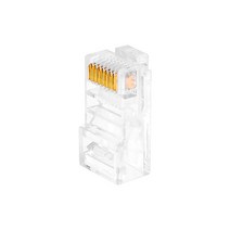 엠비에프 MBF RJ-45 커넥터 CAT.5E UTP [투명/100개] MBF-RJ45, 상세내용표시