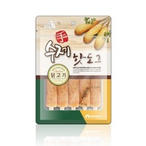 펫스토리 수제 핫도그 강아지간식 100g, 1개, 닭고기