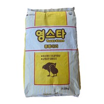곰표 대한사료 닭사료 영스타 중병아리사료 20kg 중병아리