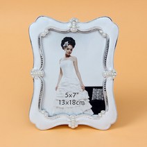 굿즈트리 [굿즈트리]진주 엔틱 사진 액자(5x7), 선택완료