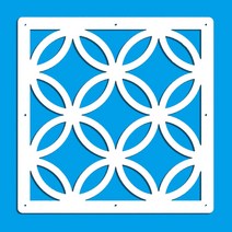 셀프 가벽 설치 저 비용 공간분리 가림막 주방 파티션 Hanging Room Divider 화이트 우드 플라스틱 매달려 패널 0.2 스크린 디바이더 장식 모든 액세서리, 29x29cmx12pcs, 07 White 7