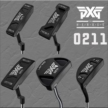 [당일배송] 100%정품 PXG 퍼터 바요넷 클라이즈데일 헬캣 라이트닝 V-42 일자 말렛 35인치, 5.V-42, HEEL SHAFRED, 34인치