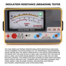 절연저항계 절연 포인터 저항 측정기 TY6017/6018/6045 100V-250V-500V-1000V 아날로그 테스터, [03] TY6045