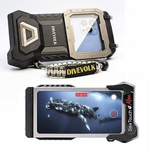 Divevolk 수중 터치 스크린 하우징 seatouch 4 max 다이빙 폰 케이스 iphone 1212 pro12 pro max1313 pro13 pro max 호환 가능