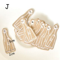 100 포장 태그 수제 크래프트 종이 diy 웨딩 선물 또는 캔디 태그에 대한 당신에게 레이블 주셔서 118825, 100pcs J