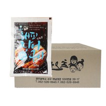 양지뜰 해피장어구이양념(순한맛) 50g 100EA 유통기한임박제품