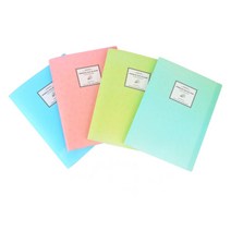 A4 파일철 클리어홀더 부동산 계약서 파일 증권 화일 20매, 색상, 핑크