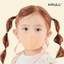 에어길 빨아쓰는 항균 자외선차단 소형 초소형 아기 유아 어린이 마스크, 알로 그레이, S(아동용), 패키지