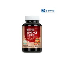 [종근당건강] 멀티케어 오메가3 프리미엄 1병 (3개월분) / 눈건강+뼈건강, 상세 설명 참조, 상세 설명 참조