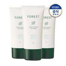 그린핑거 포레스트 워터리 선크림 80ml x 3개, 상세페이지 참조