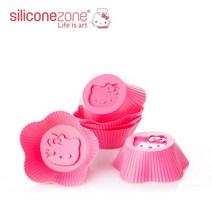 [실리콘존] 헬로키티 디저트몰드 6P세트, 없음