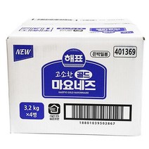 마요네즈 3.2KG해표 BOX (4), 단품