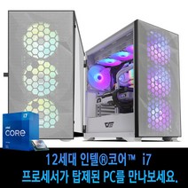 최신인텔 12세대 i7 게임용 pc 배틀그라운드 오버워치 롤 사이버펑크2077, 04. LED공냉쿨러