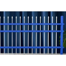 메쉬 휀스 차폐 펜스 전원 주택 안전 바리게이트 난간, 높이1.8mx3m빔3개(청흰검정녹)