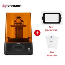 3D 프린터 플리스 Phrozen 소닉 미니 8K 치과 수지 3d 기계 16572180mm impresora LCD 인쇄, Type 7+미국