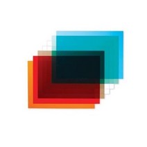 PVC컬러필름지 10매/두꺼운셀로판지/PVC판/칼라필름지, 투명(210x290mm)