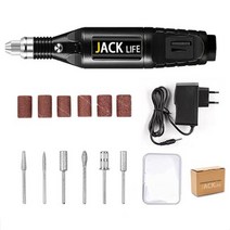 임팩드릴 충전 전동 미니조각기 다용도 소형 110V 220V 공구 전기 미니 드릴 다, 12PCS+미국